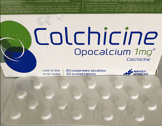 Colchicine chữa bệnh gút
